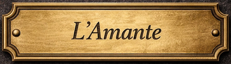 L’Amante nameplate