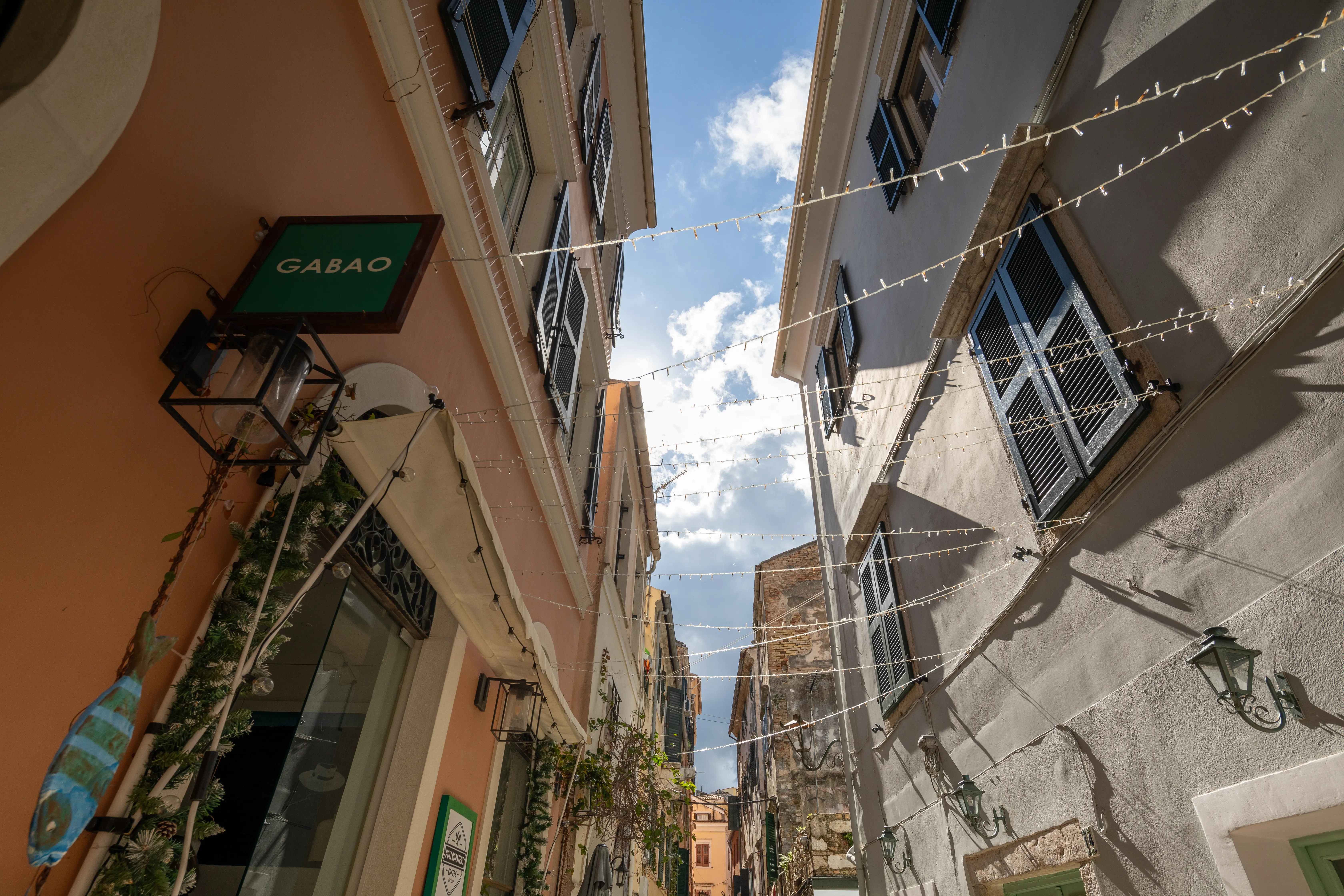 CasaNova exterior facade Corfu Old Town