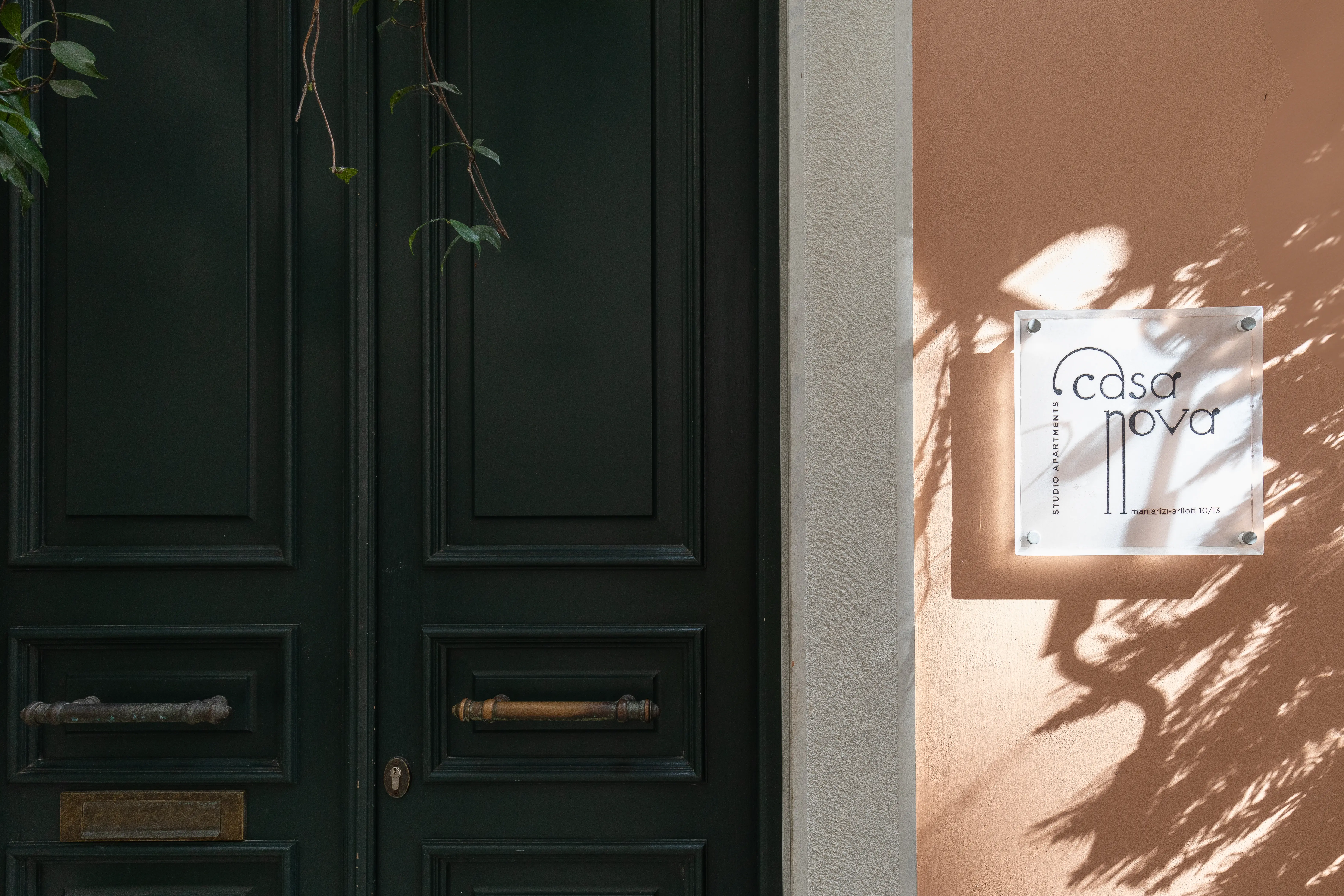 CasaNova main entrance Corfu