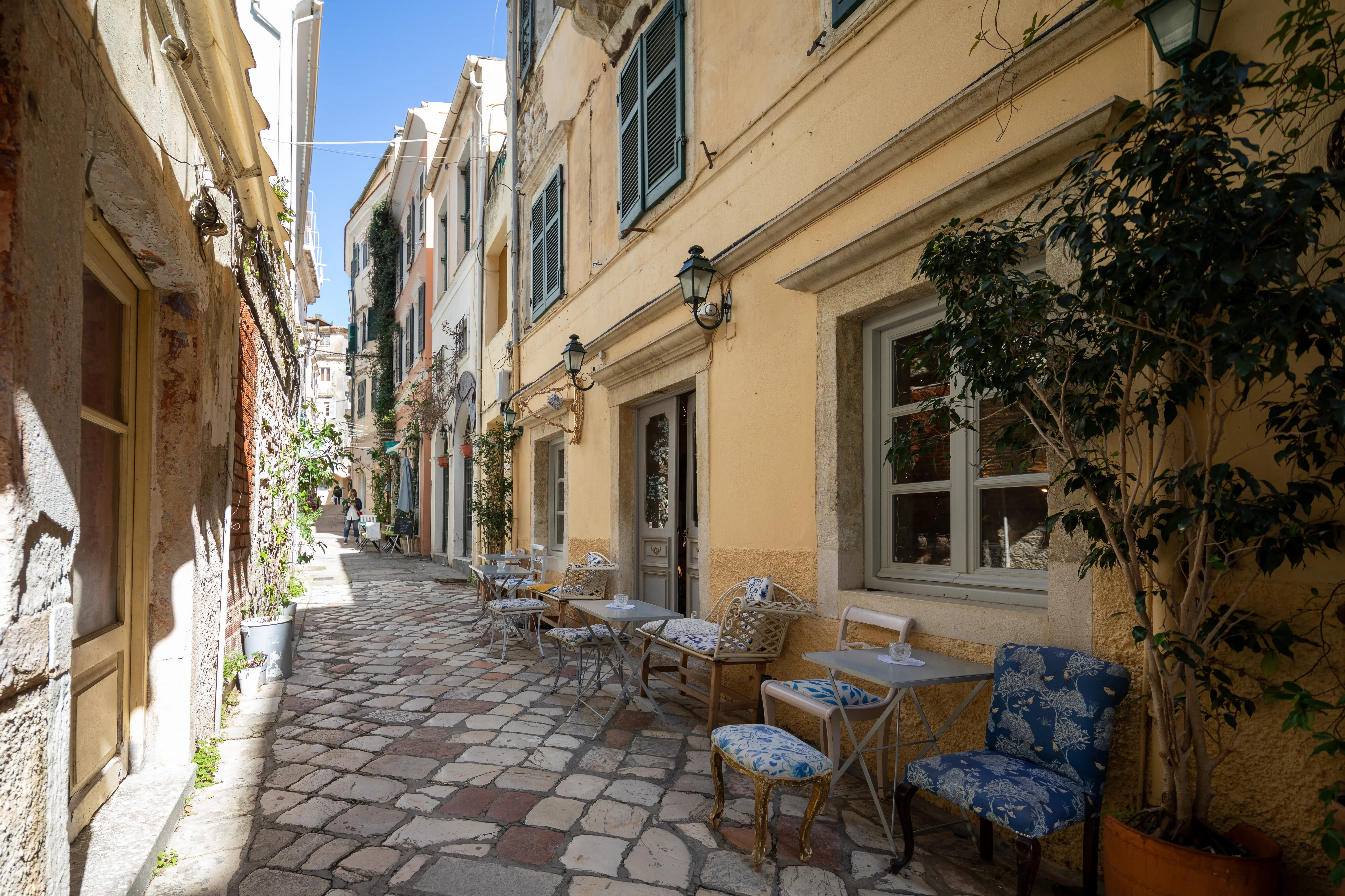 CasaNova location and surroundings in Corfu Old Town